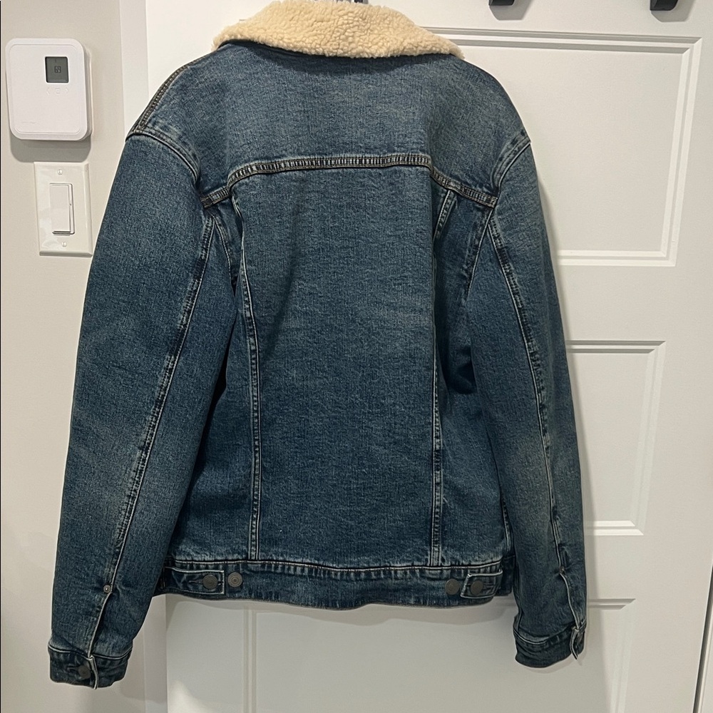 Denim Lined Jacket - Picture 5 of 7